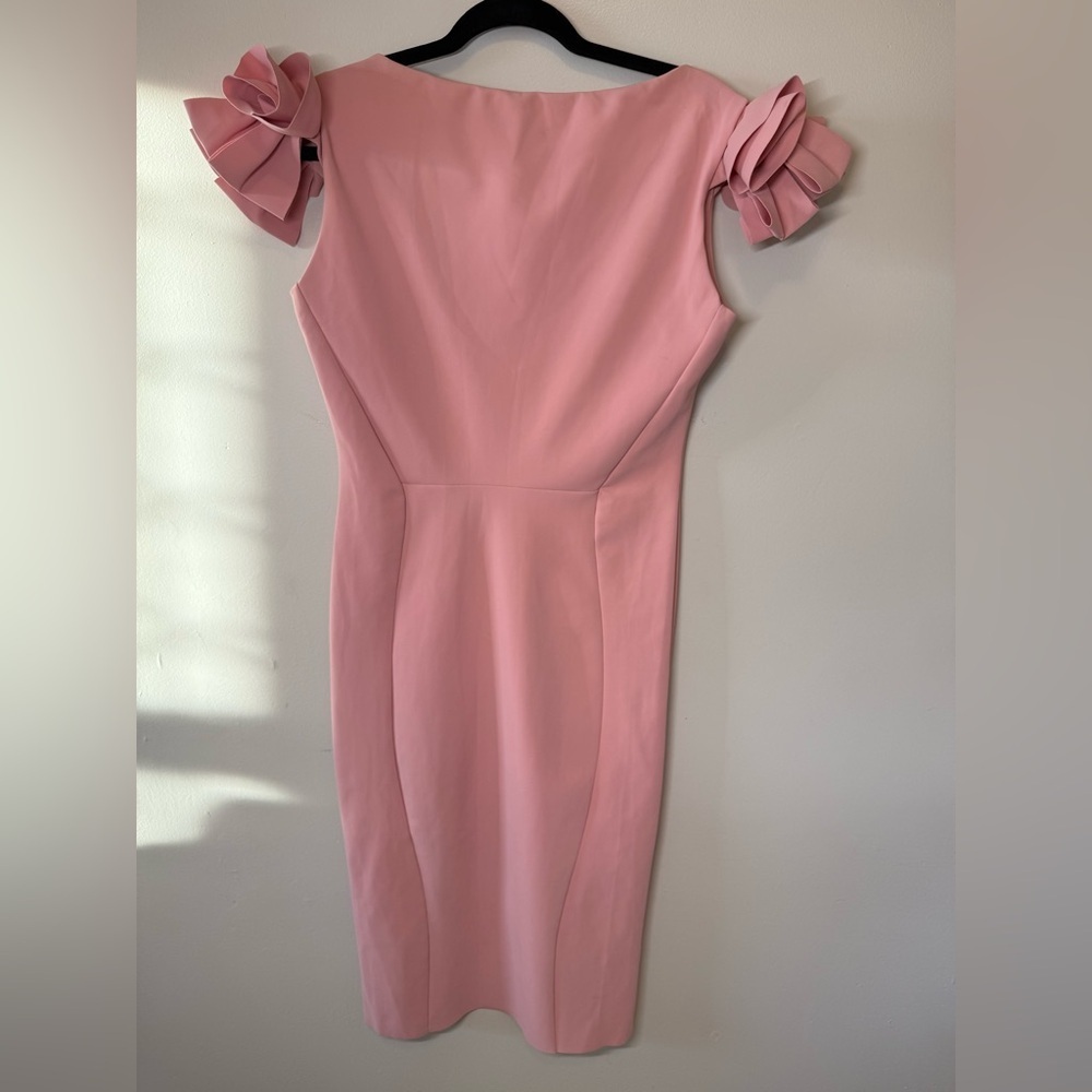 Chiara Boni La Petite Robe Belvis Rosette Bodycon Cocktail Dress - Picture 4 of 11